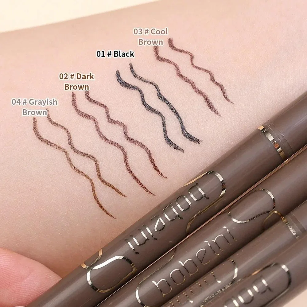 Waterproof Quick-drying Liquid Eyeliner/ultra-fine Matte Black Brown/long-lasting Silkworm Eyeliner/eye Makeup/gifts - Image 3
