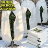 Winter Plant Cold-proof Cover Plant Protection and Warmth Covers Drawstring Zipper Fixed Non-woven Fabric Casing Outdoors Garden