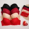 Women Lace Bra and Panty Sets Sexy Floral Print Push Up Underwear Women's Brassiere Intimate multicolored Lingerie Set A2155