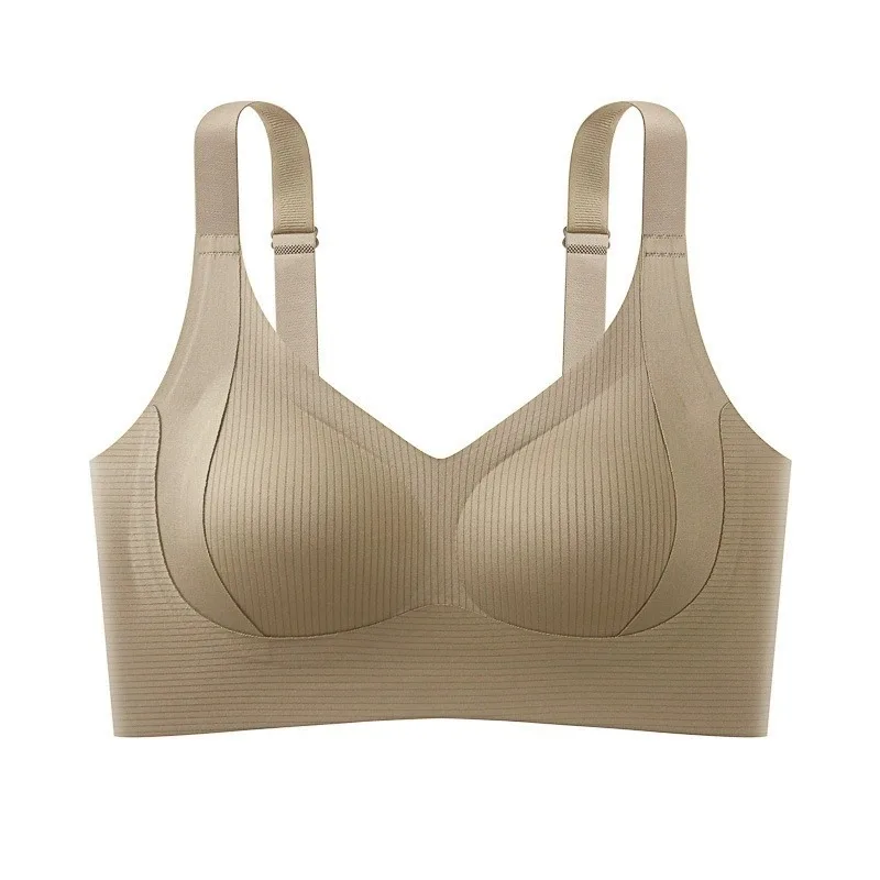 Women Wireless Support Bra, Anti-gravity Lift Seamless Bra, Breathable Hole Cup Pads Daily Comfort Underwear - Image 5