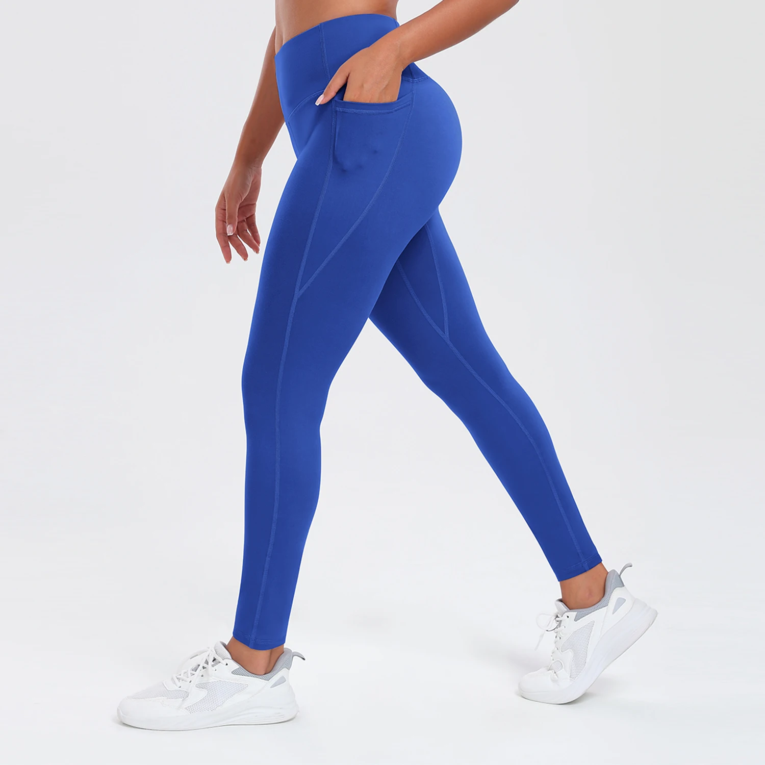 Women Yoga Pants with Pockets Butt Lifting Tummy Control Sports Leggings High Waist Fitness Tights Gym Clothing Sportswer - Image 6