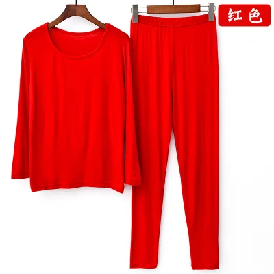 Women's Pajamas Set 2026 New Plus Size Ladies' Sleepwear Suit Modal Cotton Autumn Winter Night Wear Female Home Clothes 3XL-7XL - Image 5
