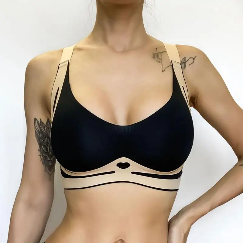 Women's Seamless Push Up Underwear No Steel Ring Bra Lifting and Side Breast Light Luxury Bra Skin-friendly Comfortable Bra - Image 3