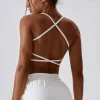 Women's Summer Yoga Apparel: Breathable Underwear, Sports Bra for Running, Push-Up Shaping, and Shock-Proof Top
