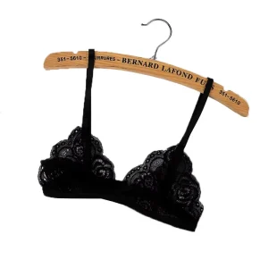 Women's Thin Bra Without Chest Pad Fashion Sexy Lace Lingerie Cutout Back Buckle Tube Top Women's Underwear Summer Clothes