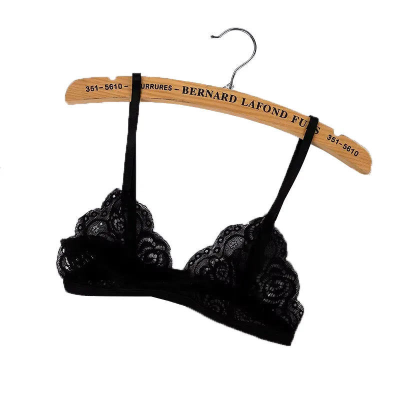 Women's Thin Bra Without Chest Pad Fashion Sexy Lace Lingerie Cutout Back Buckle Tube Top Women's Underwear Summer Clothes