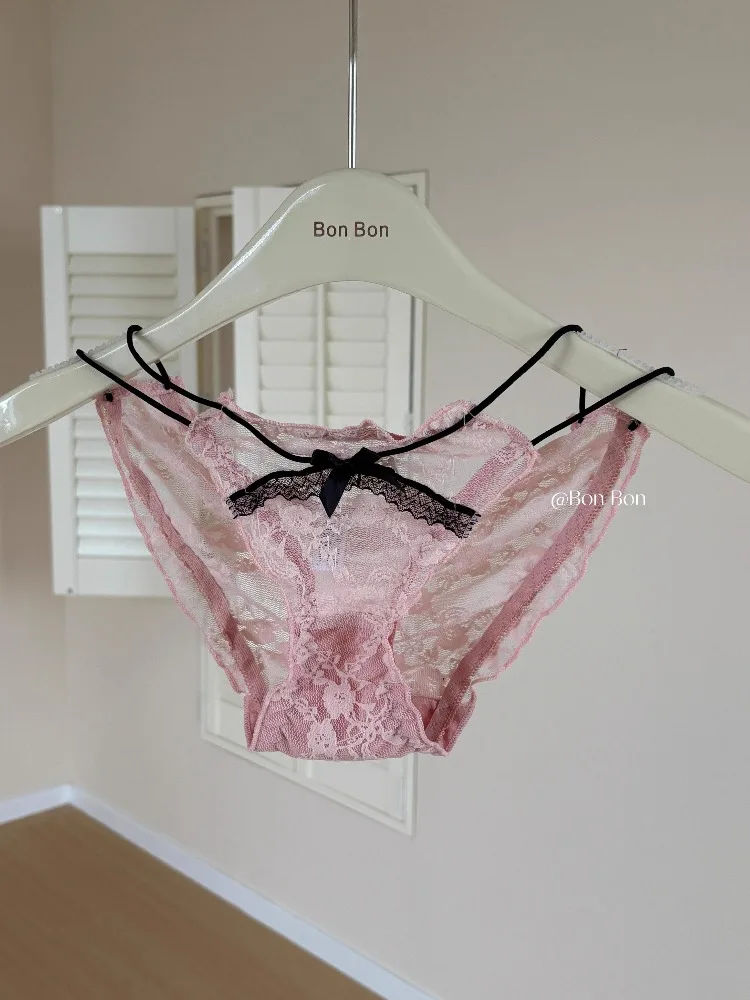 YEMOMO French Lace Push Up Lingerie Set for Women, Sexy Deep Plunge Demi Bra,Gather Small Bust Big Look, Daily Comfort Wear,S-XL - Image 5
