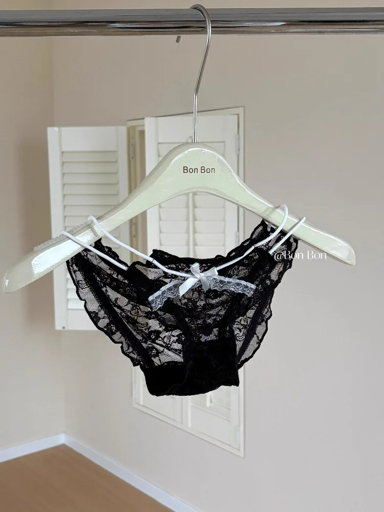 YEMOMO French Lace Push Up Lingerie Set for Women, Sexy Deep Plunge Demi Bra,Gather Small Bust Big Look, Daily Comfort Wear,S-XL - Image 6