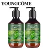 YOUNGCOME Peppermint Oil Shampoo and Conditioner Set for Hair Smooth&Soft & Moisturizing - For Women & Men, 3.38 FL Oz Each