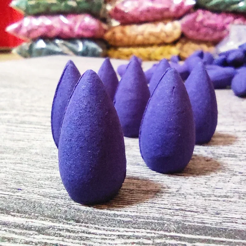 YXYMCF Natural Reflux Tower Incense Sandalwood Lavender Smoke Backflow Incense Cone for Burner Home Fragrant Reflux Aromatherapy - Image 4
