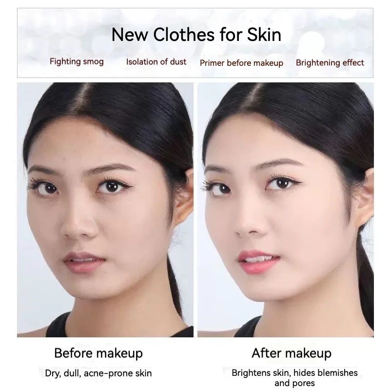 ZEESEA 3in1 Primer Concealer BB Cream Makeup Base Natural Liquid Foundation Longlasting Invisible Pores Whitening Grooming - Image 3