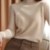 autumn winter chic bottom sweaters women fashion turtleneck pullover slim cashmere 2026 knitted Jumper Soft Warm Pull Femme