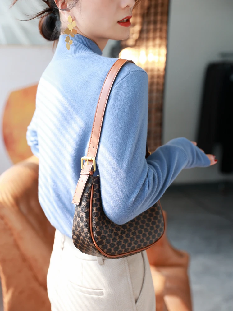 autumn winter chic bottom sweaters women fashion turtleneck pullover slim long sleeve 2026 knitted Jumper Soft Warm Pull Femme - Image 5